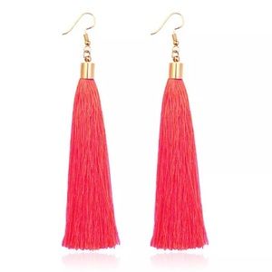 Bohemian tassels drop earrings